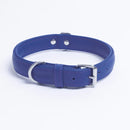 ANGEL "Alpine" Leather Collar 22" x 1" (Cobalt Blue)- LAST ONE