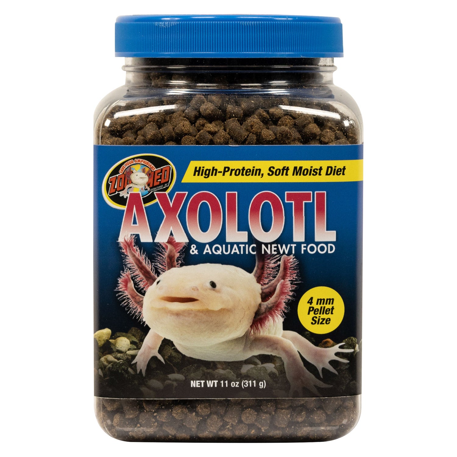 Zoo Med Axolotl & Aquatic Newt Food - 11 oz