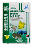 Hikari - Frozen Food - Frozen Spirulina Brine Shrimp - Cubes - 100g