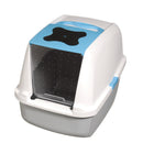 Catit Hooded Cat Pan - Blue
