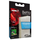 Fluval Betta Diffusion Chamber Pad - 4 pack - For Betta Premium Aquarium Kit