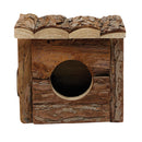 Living World Tree House Real Wood Cabin - Small - 15.5 cm (6in) L x 15.5 cm (6in) W x 15 cm (5.75in) H