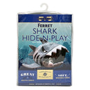 Marshall Ferret Shark Hide-N-Play - A Fun Place to Burrow and Snuggle