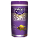 Omega One Cichlid Flakes 62g (2.2oz) - Fresh Seafood Formula