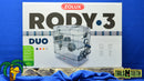 Zolux RODY-3 DUO Cage for Hamsters Gerbils Mice - BLUE - InterConnecting Cages