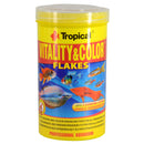 Tropical Vitality & Colour Flakes - 100g - Colour-Enhancing Food for All Fish