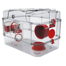 Zolux RODY-3 SOLO Cage for Hamsters Gerbils Mice - RED - Inter Connecting Cages