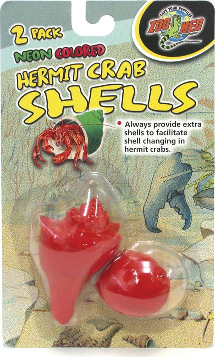 Zoo Med Hermit Crab Neon Colored Shells 2 pack