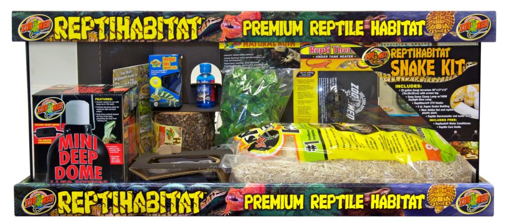 Zoo Med ReptiHabitat Snake Kit 20 Gallon Complete Kit