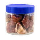 Fiery Red and White Rock Pieces Jar - Great For Nano Tanks..