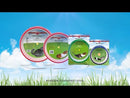 KAYTEE  Silent Spinner Wheel - Assorted - Mini - 4.5"