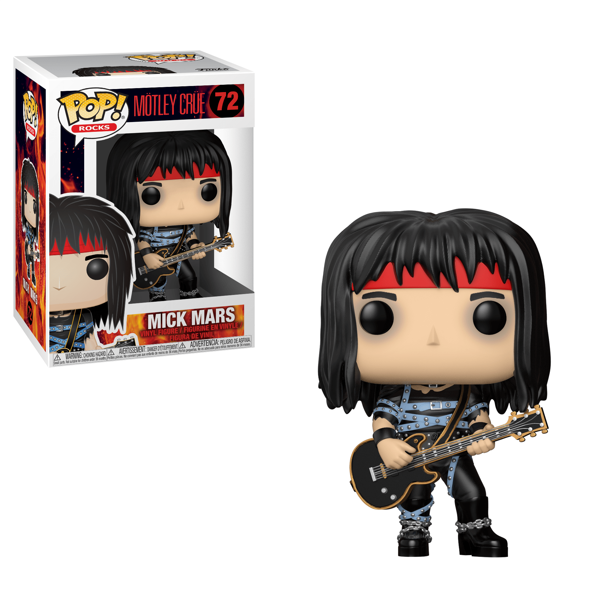 MICK MARS POP ROCKS! #72 - of Motley Crue - Vinyl Collectible Figure -