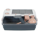 Indoor 2 Vision Hamster Cage - Pink - 55 x 38 x 28 cm