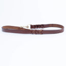 ANGEL "Braided" Leather Leash (assorted color and size) 24" to 72"