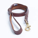 ANGEL "Braided" Leather Leash (assorted color and size) 24" to 72"