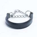 ANGEL "Rio Martingale" Leather Collar 10" x 5/8" (Black)
