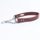 ANGEL "Rio Martingale" Leather Collar 20" x 1" (Brown)