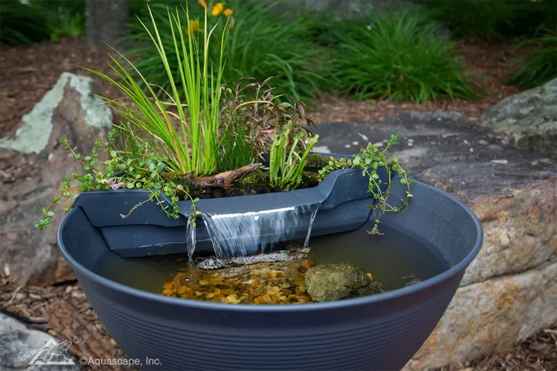 Aquascape AquaGarden Mini Pond Kit (Steel Grey)