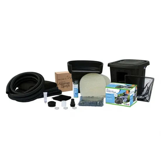 AquaScape DIY Backyard Pond Kit 8' x 11' - Everything Needed for a Beautiful Pond