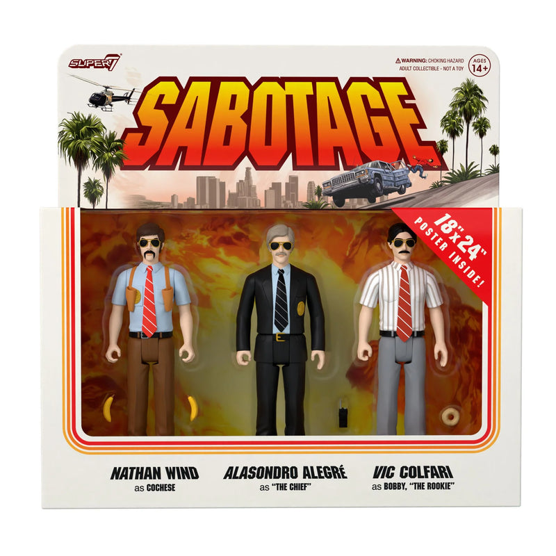 Beastie Boys ReAction Figures WV3 Sabotage 3 Pack