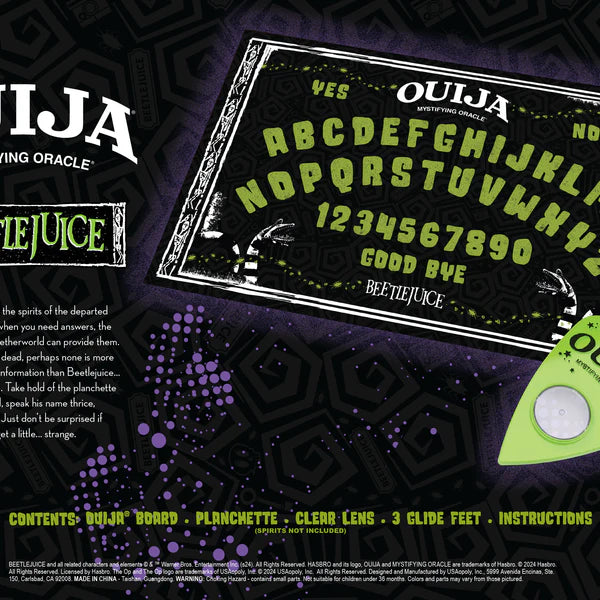 HASBRO  Beetlejuice OUIJA Board Mystifying Oracle