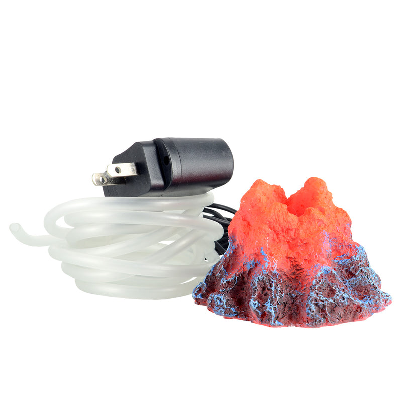 Bubbling LED Volcano - Small - Aquarium / Reptile Air - Bubble Ornament