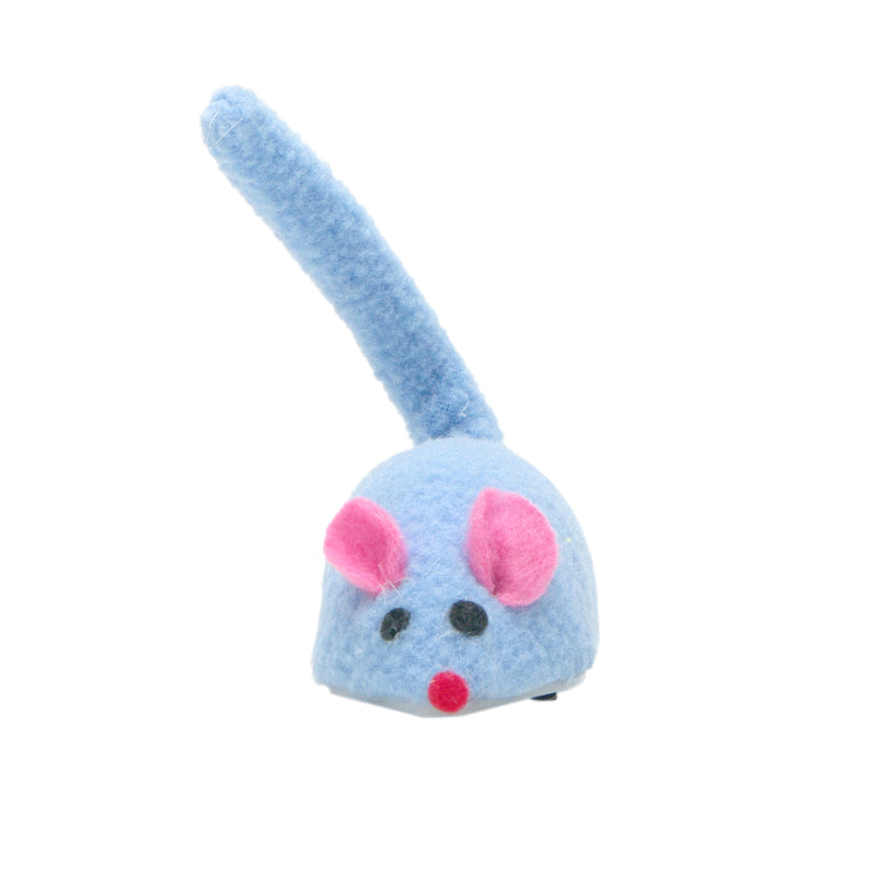 Cat Love Play Zippy Mouse - Blue - 8 x 4 x 6 cm (3.1 x 1.5 x 2.3 in)