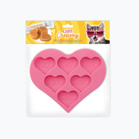 Catit Creamy Heart Shape Ice Treat Tray