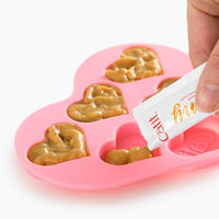 Catit Creamy Heart Shape Ice Treat Tray