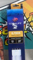 CORALIFE 6700K Daylight Compact Fluorescent 65 watt 21"
