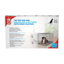 Dogit Two Door Wire Home Crates with divider - XXLarge - 122.5 x 74.5 x 80.5 cm (48 x 29.3 x 31.5 in)