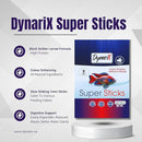 DynariX Super Sticks Fish Food, 1mm Sticks, 250g, Made with Black Soldier Larvae"MADE IN CANADA"