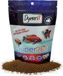 DynariX SuperRED Fish Food, 2mm Pellets, 250g, Colour-Enhancing Formula with 3X Astaxanthin"MADE IN CANADA"