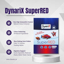 DynariX SuperRED Fish Food, 2mm Pellets, 250g, Colour-Enhancing Formula with 3X Astaxanthin"MADE IN CANADA"