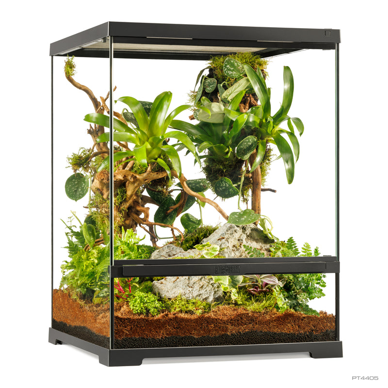 Exo Terra Pro Terrarium Advanced Natural Terrarium - Small-Tall - 45 x 45 x 60 cm PT4405