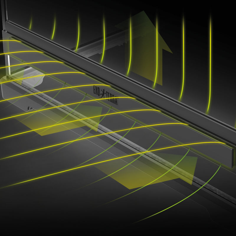 Exo Terra Pro Paludarium Advanced Natural Terrarium - X-Small-X-Tall - 30 x 30 x 60 cm