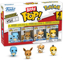 Funko Bitty POP! Pokémon Squirtle Figures - 4pk