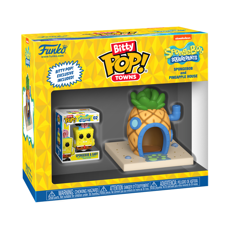 Bitty Pop! Towns SpongeBob and Pineapple House