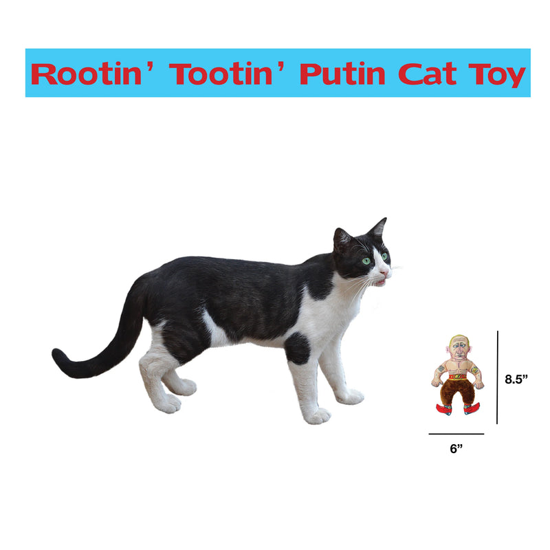 FUZZU PRESIDENTIAL PARODY ROOTIN' TOOTIN' PUTIN CAT TOY