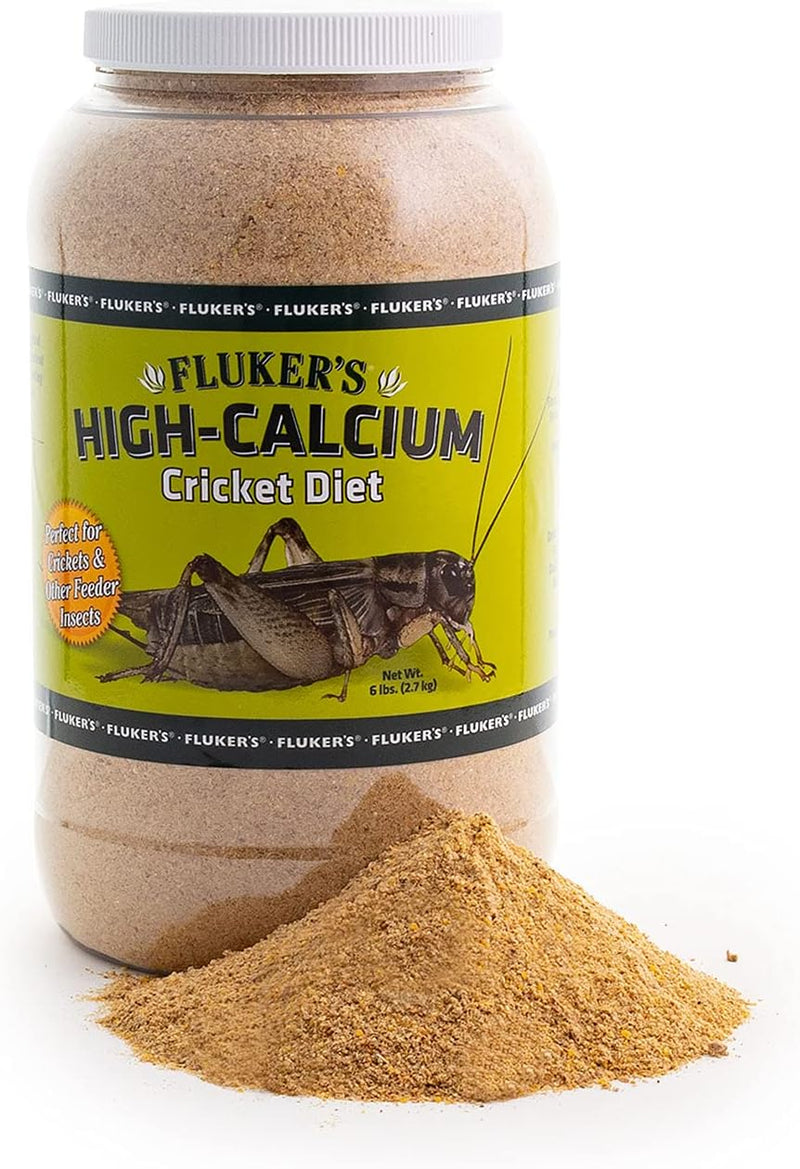 Fluker's High Calcium Cricket Diet 6lb - For Crickets & Other Feeder Insects