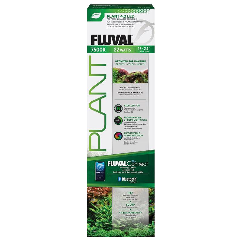 Fluval Plant 4.0 LED for Fresh & Planted Aquariums - 22W - 15-24 in (38-63 cm)