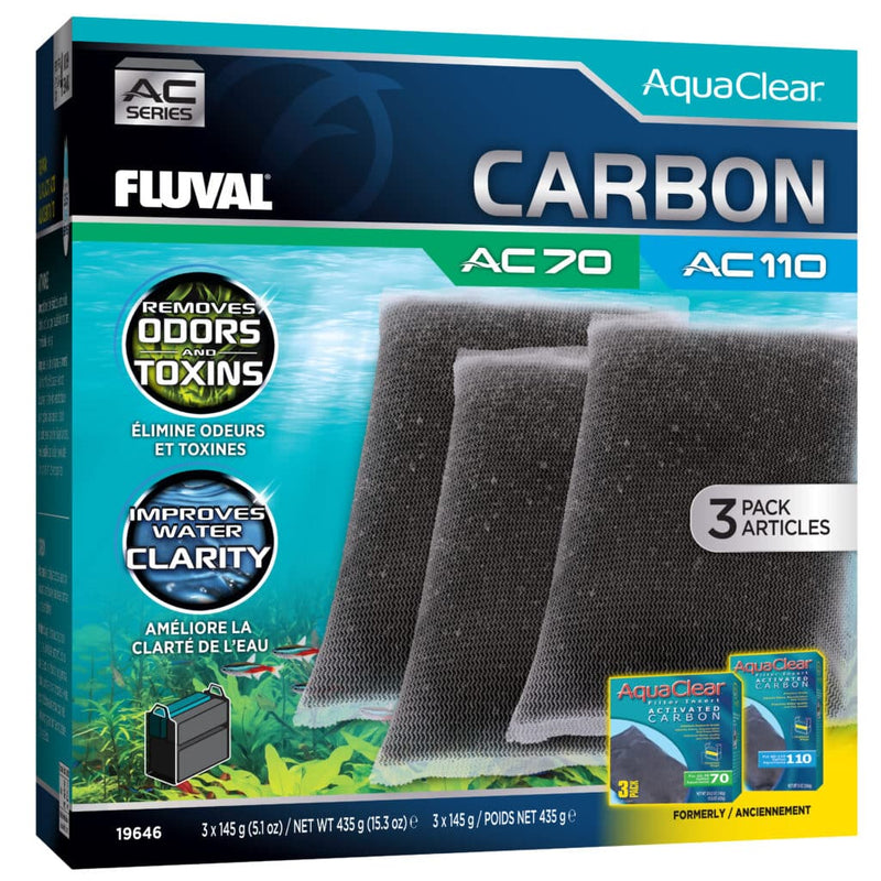 Fluval AquaClear 70/110 Active C Insert - 3 pack - 435 g (15.3 oz)