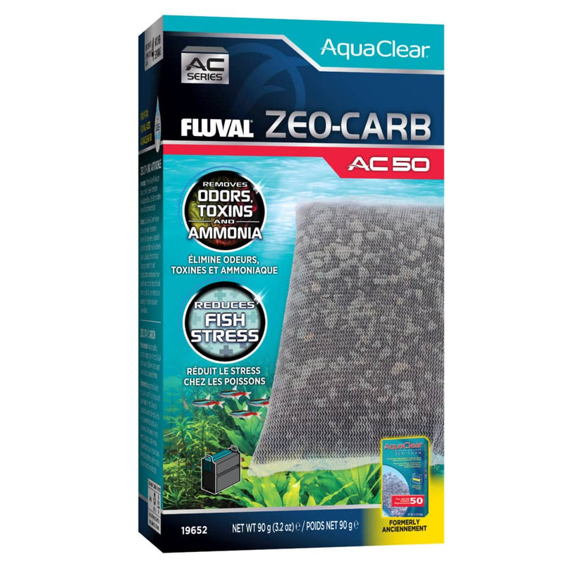 Fluval AquaClear 50 Zeo-Carb - 1 pack - 90 g (3.2 oz)