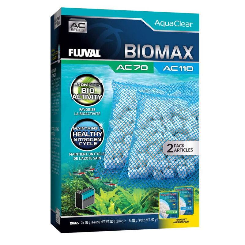 Fluval AquaClear 70/110 BioMax Insert - 2 pack - 250 g (8.8 oz)