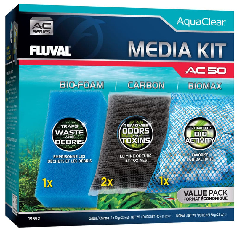 Fluval AquaClear 50 Filter Media Maintenance Kit