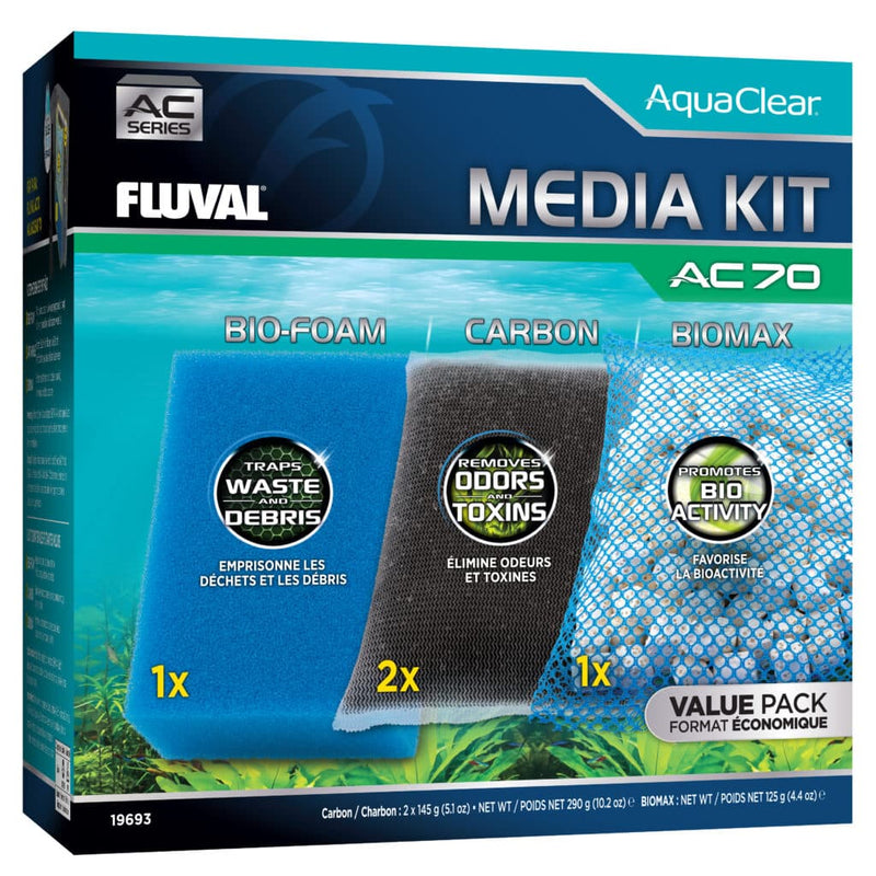 Fluval AquaClear 70 Filter Media Maintenance Kit