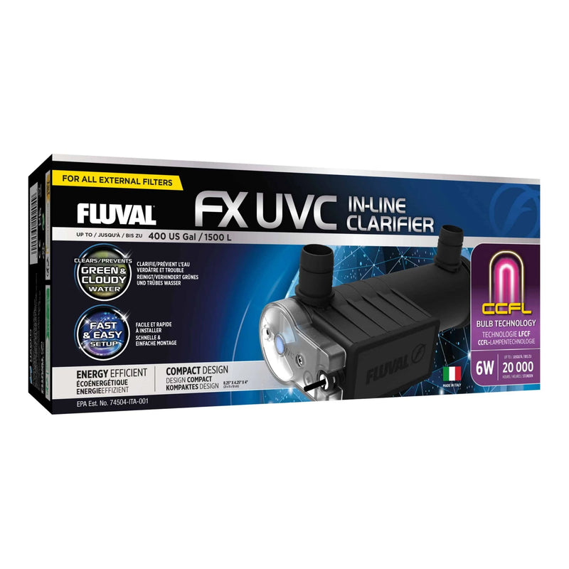 Fluval FX UVC In-Line Clarifier for FX 2, 4, & 6