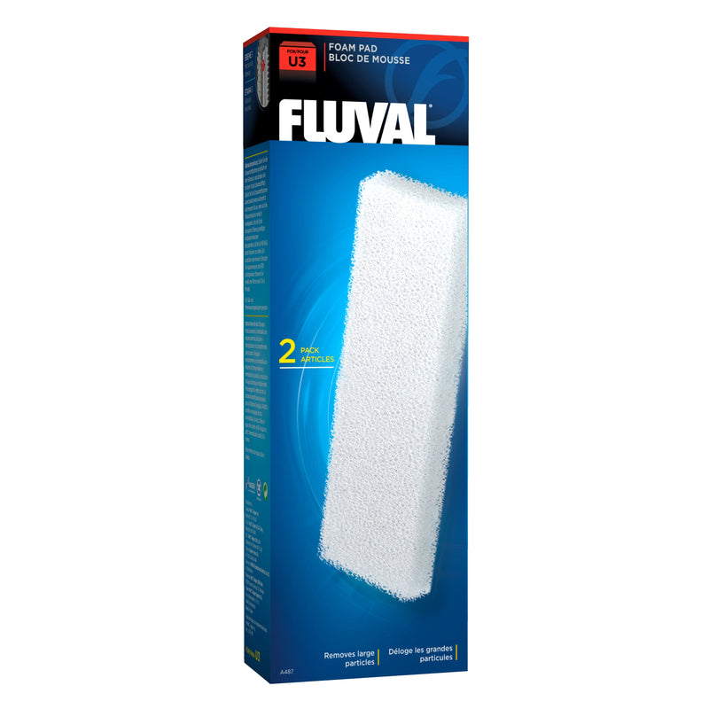 Fluval U3 Foam Pad - 2 Pack - A487