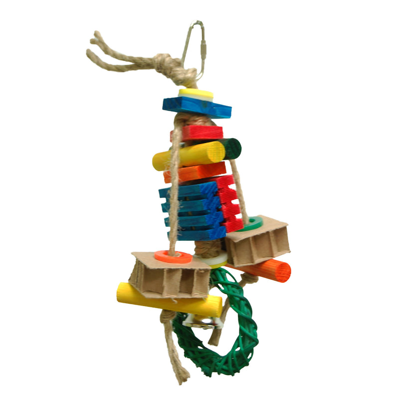 Fun-Max 979 BELLA (8″H X 3″W) Small Animal / Bird / Parrot toy