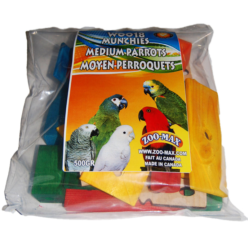 Fun-Max W0018 MUNCHIES MEDIUM PARROT 500 gram